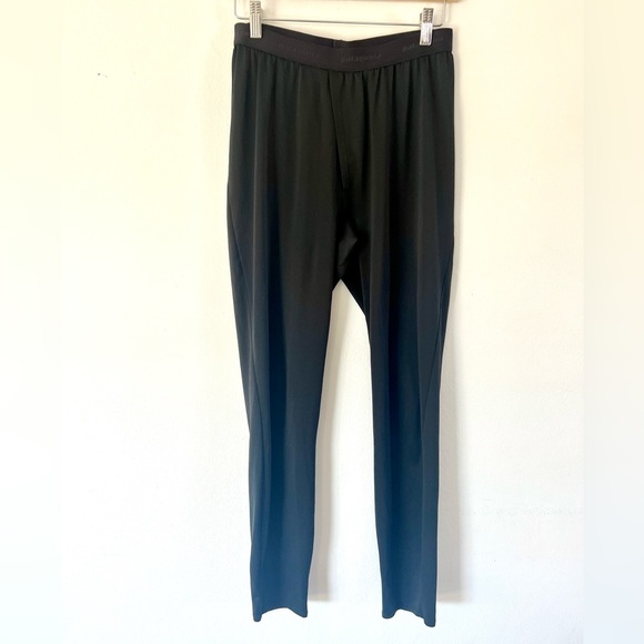 Patagonia Performance Black Capilene Baselayer Pants Men's Size Large - Picture 1 of 10